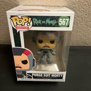 Funko Pop! Rick and Morty Purge Suit Morty Vinyl Figure